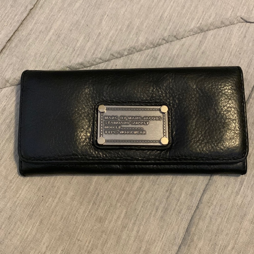 Marc by Marc Jacobs Black Standard Supply wallet